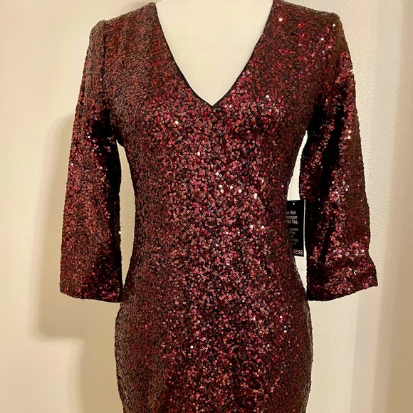 express red sequin dress V Neck Express Long Sleeve Cocktail Dresses Express Long Sleeve Sequin Dress Online
